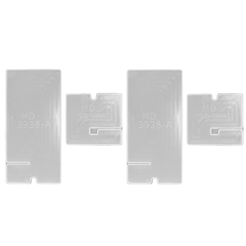 2 Sets Silikonform DIY Einfache Mobiltelefonhalter Kristallform Dekoration von WIHFHGZ