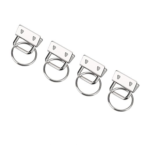 Langlebige Metall -Heck -Clip -Schlüsselringanschluss handgemachte DIY -Beutelbeutelzubehör von WIHFHGZ