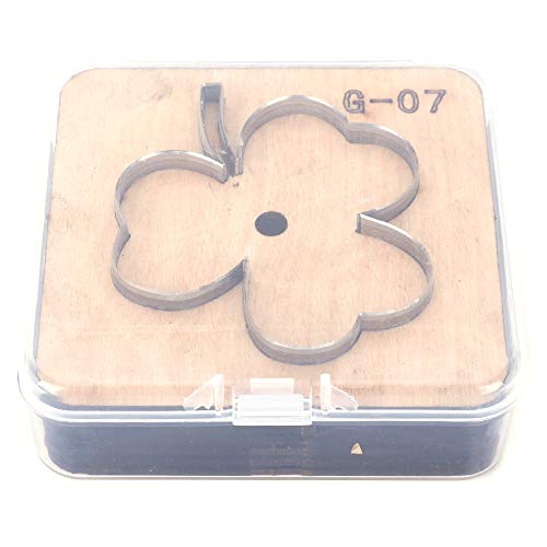 Leder Schneidwerkzeug, Prägung Gerät, Leder Stanzform G - 02, Metall Modell - Robuste Handwerkzeuge, Einfache Anwendung, Für Lederarbeiten und DIY Projekte (G-07) von WIHFHGZ