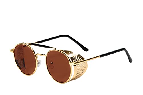 WILBERS & WILBERS 20155 Brille für ein Festival, Unisex – Erwachsene, Braun, Einheitsgröße von WILBERS & WILBERS
