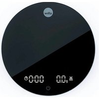 WILFA Küchenwaage KS1B-T2 schwarz für max. 2,0 kg von WILFA