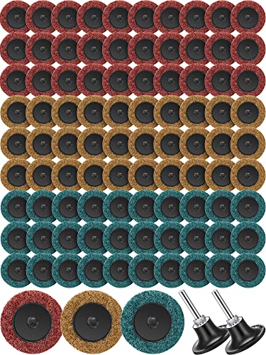 WILLBOND 184 Stück 5,1 cm Schleifscheiben Set Nylon Schleifscheiben mit 1/4 Zoll Halter für Schneideisen Schleifer Oberflächenbehandlung Schleifen Politur Grat Finish Rost Farbe Entfernen WILLBOND 184 Stück 5,1 cm Schleifscheiben Set Nylon Schleifscheiben mit 1/4 Zoll Halter für Schneideisen Schleifer Oberflächenbehandlung Schleifen Politur Grat Finish Rost Farbe Entfernen von WILLBOND