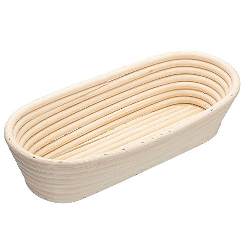 WINBST Gärkörbchen Oval Peddigrohr Gärkorb Brotteig Gärkörbe Brotform Peddigrohr oval für Brot und Teig WINBST Gärkörbchen Oval Peddigrohr Gärkorb Brotteig Gärkörbe Brotform Peddigrohr oval für Brot und Teig von WINBST