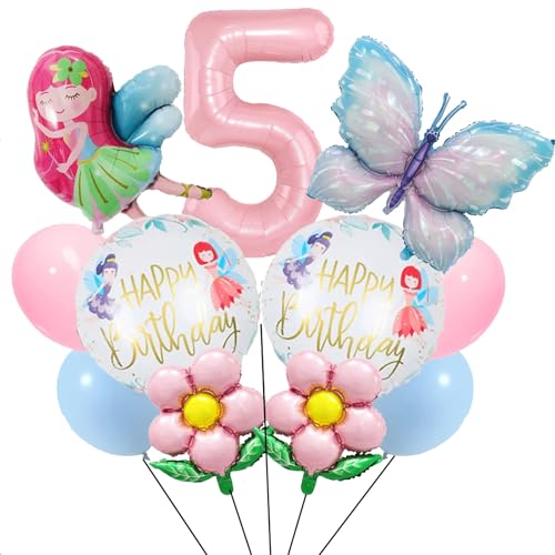 WINFLUENCE 5Jahre Schmetterling Geburtstag Deko, Bunt Schmetterling Luftballon für Mädchen 5 Jahre Schmetterling Deko Gebuartstag Party WINFLUENCE 5Jahre Schmetterling Geburtstag Deko, Bunt Schmetterling Luftballon für Mädchen 5 Jahre Schmetterling Deko Gebuartstag Party von WINFLUENCE