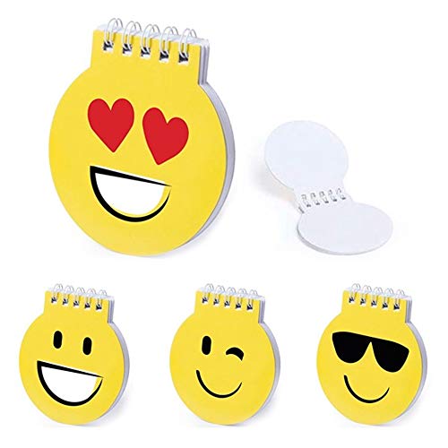 WINLON Emoji-Notizbuch, 20 Stück, Emoji-Notizbücher, Ringbuch, Orginal, mit Emoticon-Motiven WINLON Emoji-Notizbuch, 20 Stück, Emoji-Notizbücher, Ringbuch, Orginal, mit Emoticon-Motiven von WINLON