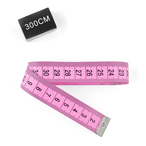 WINTAPE 300cm Maßband/Maßband nähen/Körpermaßband/Massband körper/Maßband körper Rose von WINTAPE