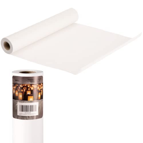 WINTEX 50 m Transparentpapier Rolle - Schnittmusterpapier Rolle perfekt zum Basteln oder Abpausen geeignet - Skizzenpapier für zu Hause oder im Architektenbüro einsetzbar von WINTEX