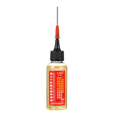Door Hinge Lubricant 2oz Needle Oiler, Upgraded Squeaky Door Hinge Lubricant, Long-Lasting Lock Lubricant für Tür, Scharnier, Schloss, Werkzeuge, Fahrräder von WINUSD