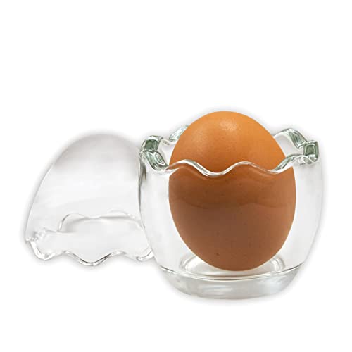 Magischer Eierschäler aus Glas, verbessertes Design, langlebig, Eierschalenentferner für hartgekochte Eierschalenentfernung, einfacher Eierschalen-Shaker, spart Zeit, super praktisch, transparent Magischer Eierschäler aus Glas, verbessertes Design, langlebig, Eierschalenentferner für hartgekochte Eierschalenentfernung, einfacher Eierschalen-Shaker, spart Zeit, super praktisch, transparent von WIOMI