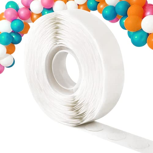 WISYOK 500 Stück Ballonkleber, 1 Rollen Luftballons Klebeband Kleber Punkte Aufkleber, Doppelseitig Klebepunkte Transparent, Selbstklebend Ballon Klebepunkte, Luftballon Klebepunkte Kleber WISYOK 500 Stück Ballonkleber, 1 Rollen Luftballons Klebeband Kleber Punkte Aufkleber, Doppelseitig Klebepunkte Transparent, Selbstklebend Ballon Klebepunkte, Luftballon Klebepunkte Kleber von WISYOK