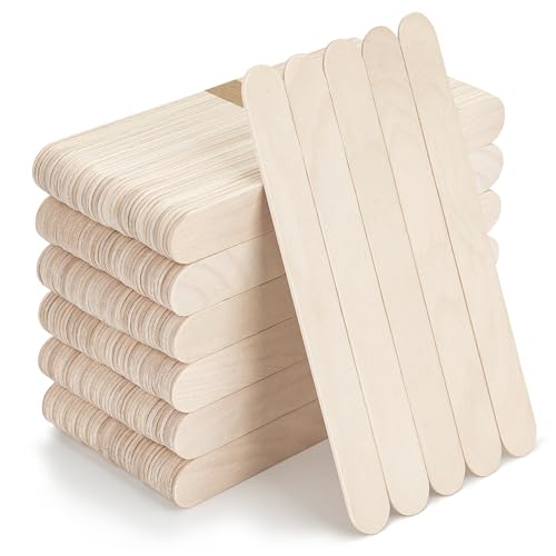 WISYOK Holzspatel 240pcs, Eisstiele Holz Breit, Holzstäbchen 15x1,8cm, Eisstäbchen Holz, Holzspatel zum Basteln, Spatel Holzer für Kosmetik, Waxing, DIY Handwerk WISYOK Holzspatel 240pcs, Eisstiele Holz Breit, Holzstäbchen 15x1,8cm, Eisstäbchen Holz, Holzspatel zum Basteln, Spatel Holzer für Kosmetik, Waxing, DIY Handwerk von WISYOK