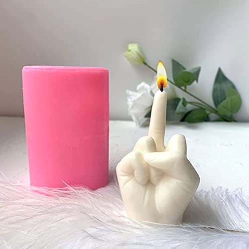 3D Hand Finger Katze Silikonform Kerzenformen Candle Mold Gießform Kerzen Formen Silikon Seifenform Kerzengießform Kerzenform für Handwerk Ornamente Fondant von WITGIFT