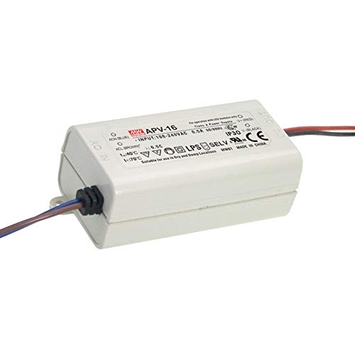 WITTKOWARE APV-16E-24 Konstantspannung LED-Treiber, 16,08W, 24V, 0,67A von WITTKOWARE