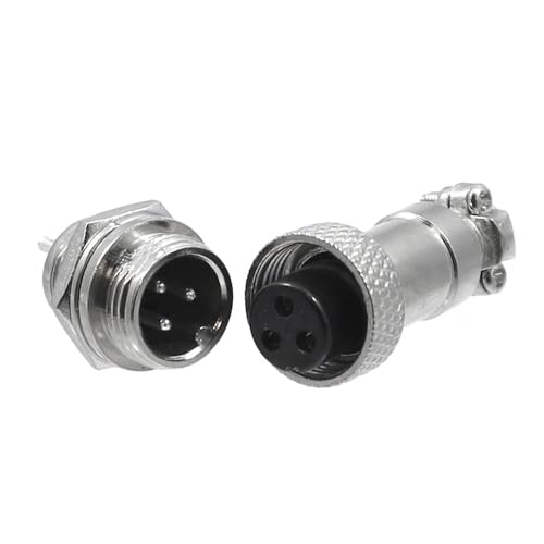 WITTKOWARE M13 Metall Steckverbinder-Paar, Kupplung/Einbaustecker, verschraubbar, Lötanschluss, Zugentlastung, 5A, 3-polig WITTKOWARE M13 Metall Steckverbinder-Paar, Kupplung/Einbaustecker, verschraubbar, Lötanschluss, Zugentlastung, 5A, 3-polig von WITTKOWARE