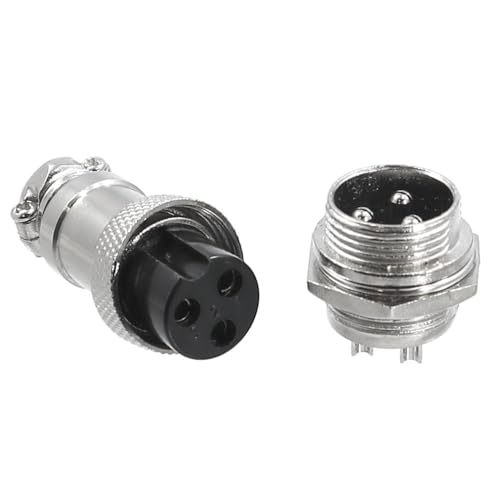 WITTKOWARE M16 Metall Steckverbinder-Paar, Kupplung/Einbaustecker, verschraubbar, Lötanschluss, Zugentlastung, 7A, 3-polig WITTKOWARE M16 Metall Steckverbinder-Paar, Kupplung/Einbaustecker, verschraubbar, Lötanschluss, Zugentlastung, 7A, 3-polig von WITTKOWARE