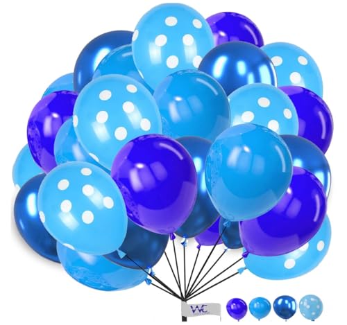 Luftballons 25 Pack 10 Zoll Luftballons Hellblau Polkadot Blau Luftballons für Geburtstag Einfarbig Runde Ballons Party Latex Ballons für Babyparty Verlobung Hochzeit Luftballons 25 Pack 10 Zoll Luftballons Hellblau Polkadot Blau Luftballons für Geburtstag Einfarbig Runde Ballons Party Latex Ballons für Babyparty Verlobung Hochzeit von WITTY CUTIES