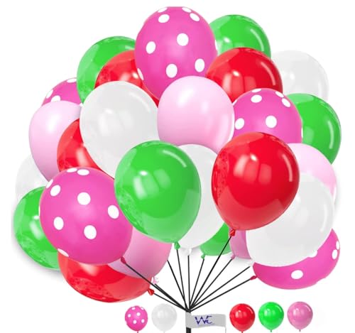 Luftballons 25 Stück 12 Zoll Luftballons Rot Grün Rosa Polkadot Luftballons für Geburtstag Einfarbig Runde Ballons Party Latex Ballons für Babyparty Verlobung Hochzeit Luftballons 25 Stück 12 Zoll Luftballons Rot Grün Rosa Polkadot Luftballons für Geburtstag Einfarbig Runde Ballons Party Latex Ballons für Babyparty Verlobung Hochzeit von WITTY CUTIES