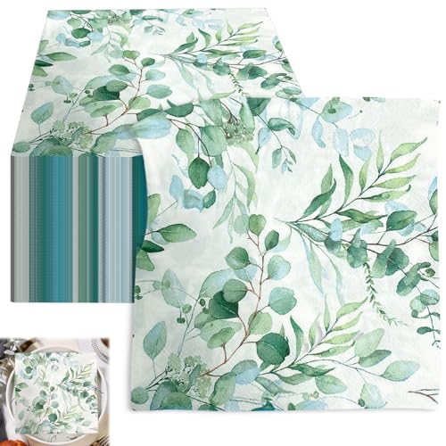 WIYETY 120 Stück Servietten Eukalyptus: Servietten Grün Party Tischdeko, Servietten Vintage Servietten Hochzeit, Papierserviette Servietten Eukalyptus für Hochzeit Garten Party WIYETY 120 Stück Servietten Eukalyptus: Servietten Grün Party Tischdeko, Servietten Vintage Servietten Hochzeit, Papierserviette Servietten Eukalyptus für Hochzeit Garten Party von WIYETY
