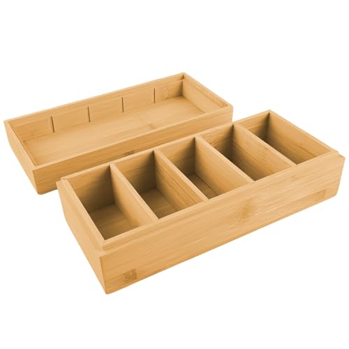 WIYETY Karteibox Karteikasten aus Holz: A8 Lernkarteibox mit Teilerplatinen und Deckel, Visitenkartenbox, Hohe Kapazität Karteibox für Karten speichern für Büro Schulen Und Heim, 24.5 x 13.5 x 8.5 CM WIYETY Karteibox Karteikasten aus Holz: A8 Lernkarteibox mit Teilerplatinen und Deckel, Visitenkartenbox, Hohe Kapazität Karteibox für Karten speichern für Büro Schulen Und Heim, 24.5 x 13.5 x 8.5 CM von WIYETY