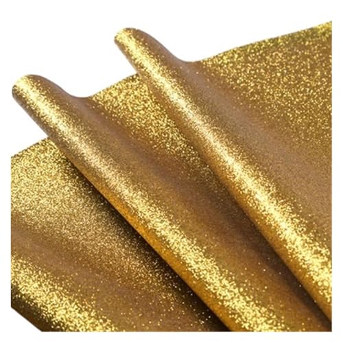 WJIAYAO Hochzeit Gang Läufer 10M Hochzeit Perle Teppich T Bühne Glänzende Große Rote Teppich Party Dekoration Hochzeit Party Gang Boden Läufer(Gold,10M_1.4M) von WJIAYAO