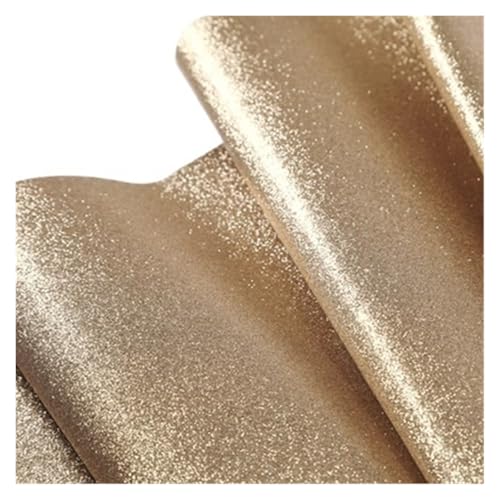 WJIAYAO Hochzeit Gang Läufer 10M Hochzeit Perle Teppich T Bühne Glänzende Große Rote Teppich Party Dekoration Hochzeit Party Gang Boden Läufer(Light Gold,10M_1M) von WJIAYAO