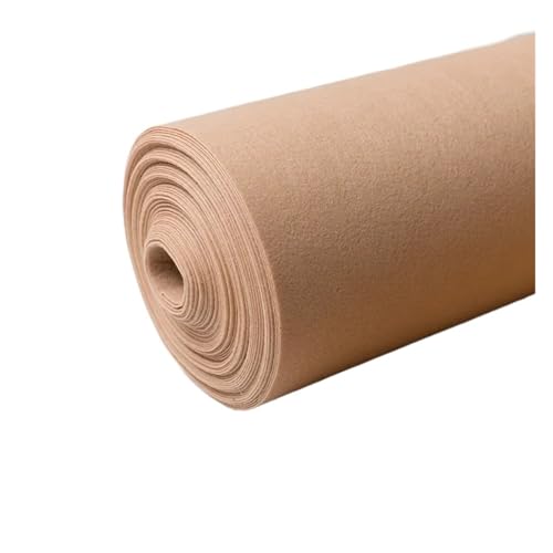 WJIAYAO Hochzeit Gang Läufer 1M/1,2M/1,5M Hochzeit Vlies Outdoor Korridor Läufer Teppich Dekoration Hochzeit Zeremonie Party(Brown,1.2MX8M) von WJIAYAO