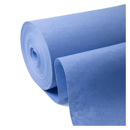 WJIAYAO Hochzeit Gang Läufer 1M/1,2M/1,5M Hochzeit Vlies Outdoor Korridor Läufer Teppich Dekoration Hochzeit Zeremonie Party(Light Blue,1.2MX8M) von WJIAYAO