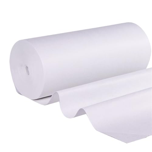 WJIAYAO Hochzeit Gang Läufer Eleganter Gangläufer-Teppich, weißer Hochzeitsteppich, Zeremonie-Party-Teppich, 1 mm Dicke, große Größe(5M_1M) von WJIAYAO