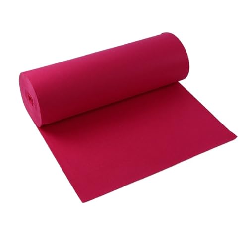 WJIAYAO Hochzeit Gang Läufer Eleganter Hochzeits-Gangläufer-Teppich, Hochzeit, weißer Teppich, Hochzeit, roter Teppich, Zeremonie, Party, Bühnenteppiche, Hochzeitsteppich(RED,6M_1.0M) von WJIAYAO