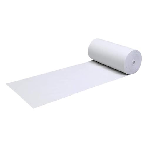 WJIAYAO Hochzeit Gang Läufer Party-Event-Zeremonie-Hochzeitsteppich-Gangläufer-Hochzeitsgang-Teppich aus Vliesstoff(White,3.0METERS_1.2M) von WJIAYAO