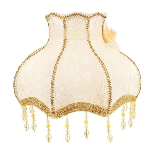 WJIAYAO Vintage-Tischlampenschirm Lampenschirm, dekorativer Schreibtischbezug, Blumenmuster, Nachttisch for Tisch, Stofflampenschirme, Lichtbezüge WJIAYAO Vintage-Tischlampenschirm Lampenschirm, dekorativer Schreibtischbezug, Blumenmuster, Nachttisch for Tisch, Stofflampenschirme, Lichtbezüge von WJIAYAO