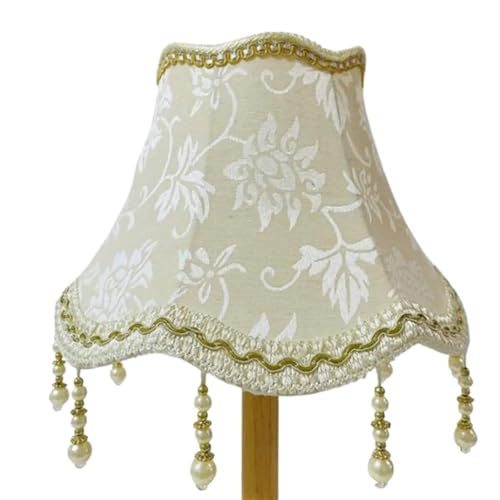 WJIAYAO Vintage-Tischlampenschirm Lampenschirm aus Stoff, Retro-Stil, Stehlampen, Tischlampe, Lampenschirm for Schlafzimmer, Esszimmer, Bauernhaus, Küche im Freien WJIAYAO Vintage-Tischlampenschirm Lampenschirm aus Stoff, Retro-Stil, Stehlampen, Tischlampe, Lampenschirm for Schlafzimmer, Esszimmer, Bauernhaus, Küche im Freien von WJIAYAO