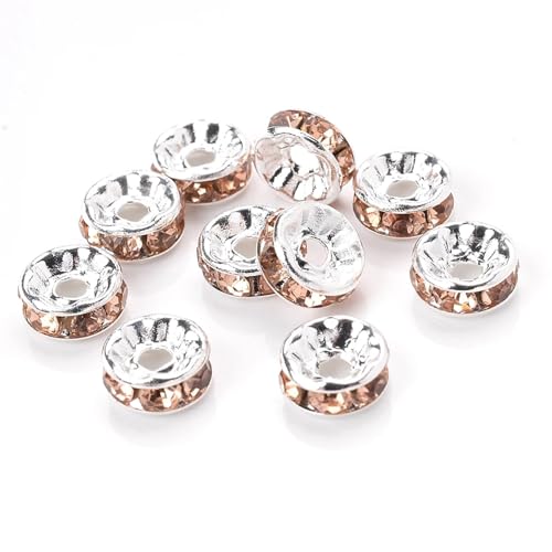 50/100 Stück Strass-Abstandshalterperlen Mix Farbe Kristall Metall Abstandshalter for Schmuckherstellung DIY Ohrringe Armbänder Zubehör FüR ArmbäNder Diy Schmuckherstellung(Light coffee,4mm 100pcs) 50/100 Stück Strass-Abstandshalterperlen Mix Farbe Kristall Metall Abstandshalter for Schmuckherstellung DIY Ohrringe Armbänder Zubehör FüR ArmbäNder Diy Schmuckherstellung(Light coffee,4mm 100pcs) von WJLYDM