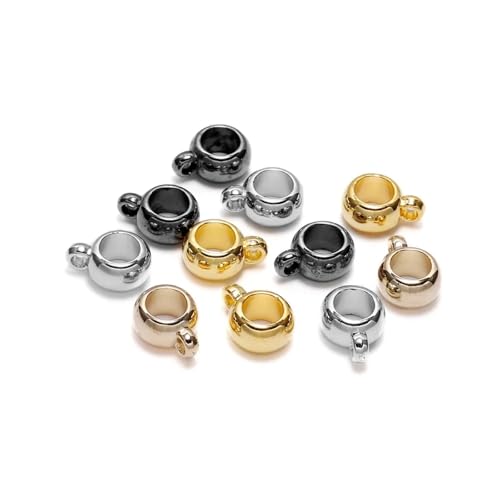 50 Stück Charms Bail Big Hole CCB Perlen Clip Verschluss Anhänger Verschlüsse Haken Lose Spacer Perlen for DIY Schmuckherstellung Zubehör FüR ArmbäNder Diy Schmuckherstellung(Multicolor,10mm x 50pcs) 50 Stück Charms Bail Big Hole CCB Perlen Clip Verschluss Anhänger Verschlüsse Haken Lose Spacer Perlen for DIY Schmuckherstellung Zubehör FüR ArmbäNder Diy Schmuckherstellung(Multicolor,10mm x 50pcs) von WJLYDM