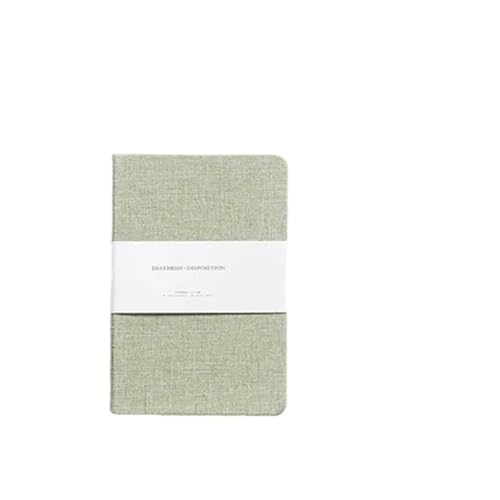 WJLYDM 2 Stücke A7 Notebook Tagebuch Grid Student Buch Tragen-auf Hand Blank Plan Hand-gezogen(Color-Y) von WJLYDM