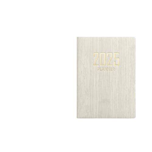WJLYDM 4 stücke A7 Mini Agenda Buch Tragbare Tagebuch Wochenplaner Notebooks To Do Liste Notizblock Mit Kalender Schule Bürobedarf(Grey) von WJLYDM