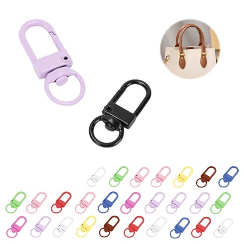 WJUAN Schlüsselring 40, Zinklegierung Schlüssel Karabiner, Galvanikprozess, Anti Rost, Karabiner, Kann um 360 Grad Gedreht Werden, Geeignet für DIY-Zubehör, zum Aufhängen Gegenstände, Schlüssel WJUAN Schlüsselring 40, Zinklegierung Schlüssel Karabiner, Galvanikprozess, Anti Rost, Karabiner, Kann um 360 Grad Gedreht Werden, Geeignet für DIY-Zubehör, zum Aufhängen Gegenstände, Schlüssel von WJUAN