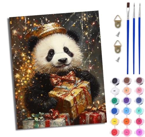 Malen Nach Zahlen ErwachseneGeschenk Urlaub Riesenpanda Handgemalte Ölgemälde Leinwand für Home Décor Mit Rahmen Malen Nach Zahlen ErwachseneGeschenk Urlaub Riesenpanda Handgemalte Ölgemälde Leinwand für Home Décor Mit Rahmen von WJWWANG
