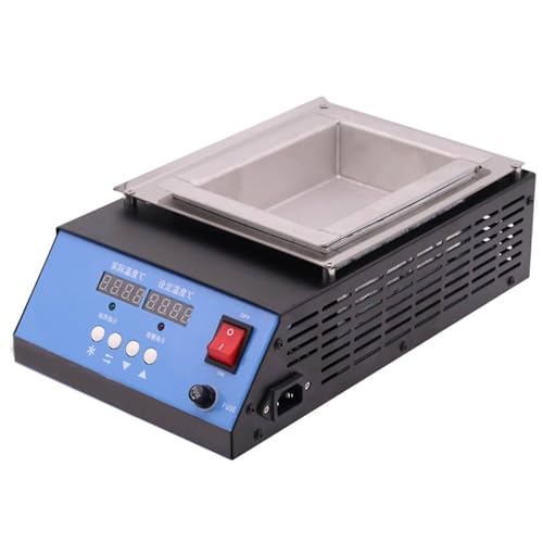 WJWWO Lötofen, Blei-freier Titan-Quadratlötofen, Titanplatte aus Lötentank, Kapazität 5700 g, Temperaturbereich 30-400 ℃, zum Löten und Lötentank verwendet von WJWWO