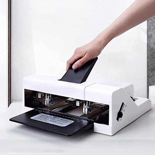 Doppelkopf-Hefter, Büro-Desktop-Hefter, Papiereintragstiefenverstellung, für A3/A4/16k Standardformat Hefter, Kann genagelt werden Mittelnaht, Kann 50 Blatt binden Doppelkopf-Hefter, Büro-Desktop-Hefter, Papiereintragstiefenverstellung, für A3/A4/16k Standardformat Hefter, Kann genagelt werden Mittelnaht, Kann 50 Blatt binden von WJYLM
