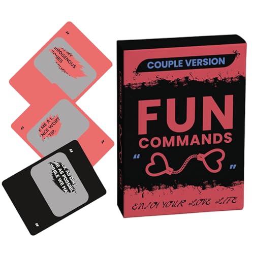 WJnflQN Fragenkarten Für Paare | 46 Stücke Beziehungskartenspiel Mit Tragbarem Design - Tragbares Gesellschaftsspiel Für Dating Party Geburtstag Hochzeit Valentinstag Weihnachten Familie WJnflQN Fragenkarten Für Paare | 46 Stücke Beziehungskartenspiel Mit Tragbarem Design - Tragbares Gesellschaftsspiel Für Dating Party Geburtstag Hochzeit Valentinstag Weihnachten Familie von WJnflQN