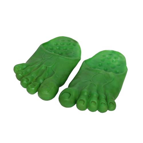 WJnflQN Großformat Hausschuhe,Fußkostüm - Neuartige Bequeme Breit Geschnittene Accessoires Für Kostümfeste Herren Halloween Partys Drinnen & Draußen von WJnflQN