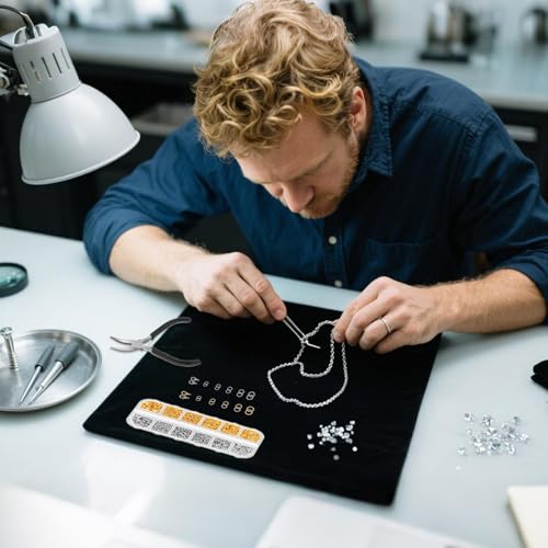 WJnflQN Sprungringe Für Schmuck - 1200 Teile Halskettenverschluss | Modeaccessoires Für Sommer Reise Valentinstag Weihnachten von WJnflQN