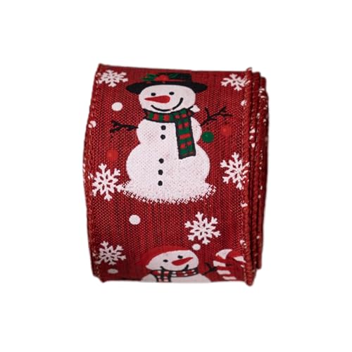WJnflQN Weihnachtsband Für Bastelarbeiten - Weihnachtsstoff Band,Dekoratives Juteband 5 Meter Für Haarschmuck Geburtstagsfeier Weihnachtsbaum WJnflQN Weihnachtsband Für Bastelarbeiten - Weihnachtsstoff Band,Dekoratives Juteband 5 Meter Für Haarschmuck Geburtstagsfeier Weihnachtsbaum von WJnflQN