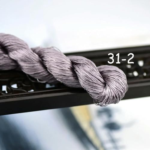 Maulbeerseide-Stickgarn, Zahnseide, Kreuzstichgarn, Violett, Lila, Lavendel, Pflaume, Amethyst von WKAOP