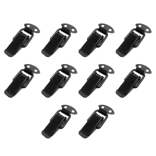 WKWPYCYUH 4/10 Stück Knebelverschlüsse, federbelastete Klemme, for Koffer, Box, Schnappverschluss, Knebelverschluss, Hebelverschluss, Verschlüsse, Kistenverschluss, Schnappverschluss Zubehör für Handw WKWPYCYUH 4/10 Stück Knebelverschlüsse, federbelastete Klemme, for Koffer, Box, Schnappverschluss, Knebelverschluss, Hebelverschluss, Verschlüsse, Kistenverschluss, Schnappverschluss Zubehör für Handw von WKWPYCYUH