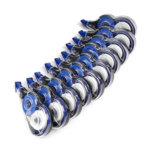 10pcs Korrekturbandrolle 8mx5mm Schnell Trockenes Weiß Aus 80 M Für Schreiben Von Schul Und Büroversorgungen Reibungsloses Schreiben 10pcs Korrekturbandrolle 8mx5mm Schnell Trockenes Weiß Aus 80 M Für Schreiben Von Schul Und Büroversorgungen Reibungsloses Schreiben von WKabnkn