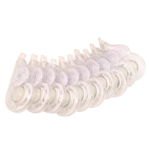 10pcs Korrekturbandrolle 8mx5mm Schnell Trockenes Weiß Aus 80 M Für Schreiben Von Schul Und Büroversorgungen Reibungsloses Schreiben 10pcs Korrekturbandrolle 8mx5mm Schnell Trockenes Weiß Aus 80 M Für Schreiben Von Schul Und Büroversorgungen Reibungsloses Schreiben von WKabnkn