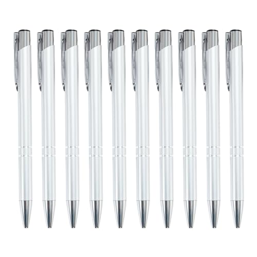 10x/set 1 0 Mm Einverrückter Kugelschreiber Journal Schreiben Metal Briefpapier Für Schreiben von WKabnkn