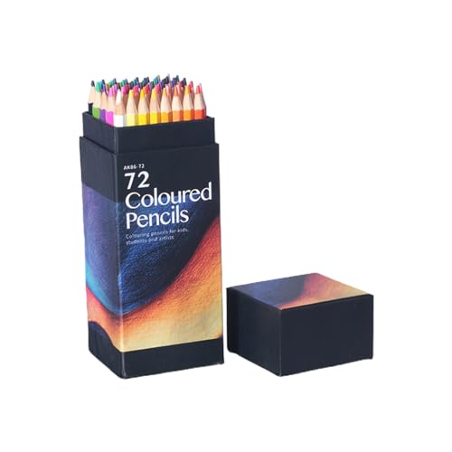 18.12.24/36/48/72 Farben Ölbasis Farbige Stifte Skizze Zeichnung Färbung Für Erwachsene Künstler Teens Kids Oil Basierte Multi Farbige Zeichnung Zum Farbkizzieren von WKabnkn